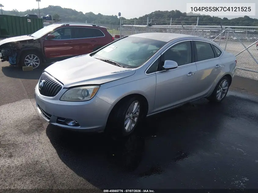 2012 Buick Verano Leather Group VIN: 1G4PS5SK7C4121525 Lot: 45565776