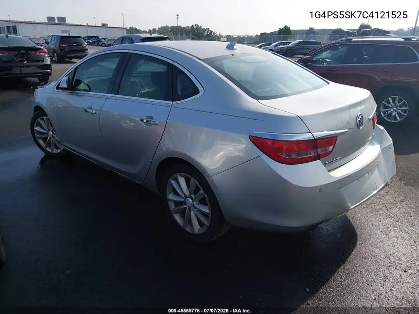 2012 Buick Verano Leather Group VIN: 1G4PS5SK7C4121525 Lot: 45565776