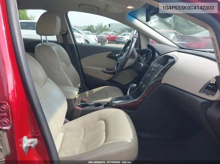 2012 Buick Verano Leather Group VIN: 1G4PS5SK0C4142300 Lot: 45585076