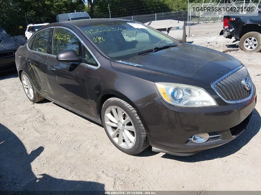 2012 Buick Verano Convenience Group VIN: 1G4PR5SK1C4225505 Lot: 45622376