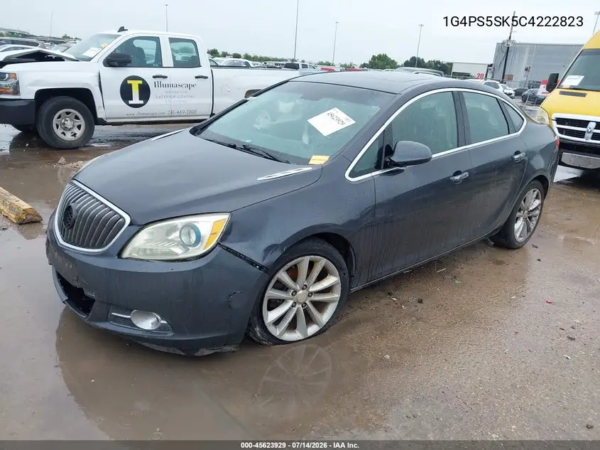 2012 Buick Verano Leather Group VIN: 1G4PS5SK5C4222823 Lot: 45623929