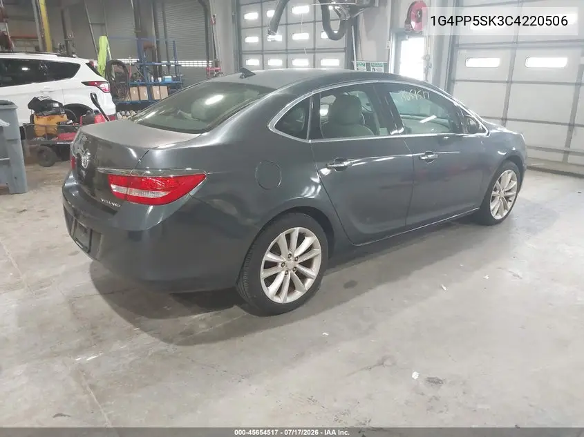 2012 Buick Verano VIN: 1G4PP5SK3C4220506 Lot: 45654517