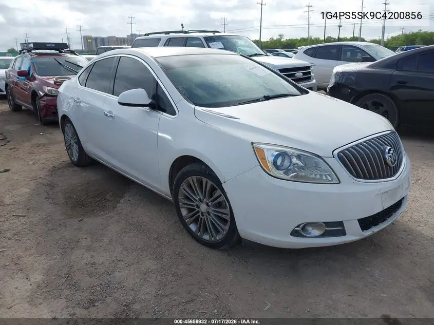 2012 Buick Verano Leather Group VIN: 1G4PS5SK9C4200856 Lot: 45658932