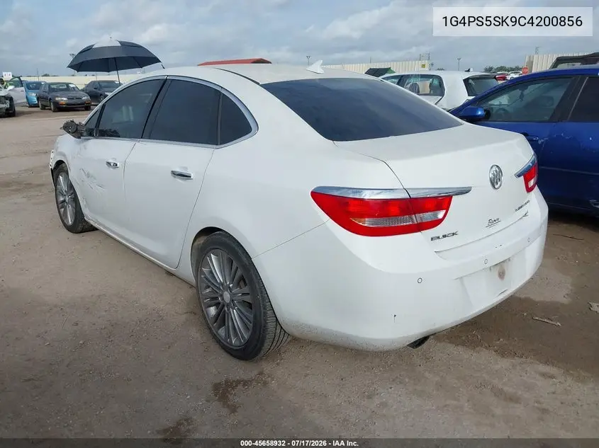 2012 Buick Verano Leather Group VIN: 1G4PS5SK9C4200856 Lot: 45658932