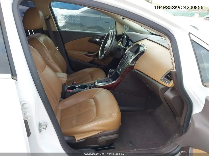 2012 Buick Verano Leather Group VIN: 1G4PS5SK9C4200856 Lot: 45658932
