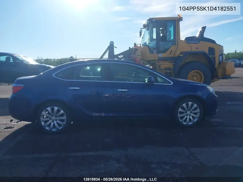 2013 Buick Verano VIN: 1G4PP5SK1D4182551 Lot: 12618934x