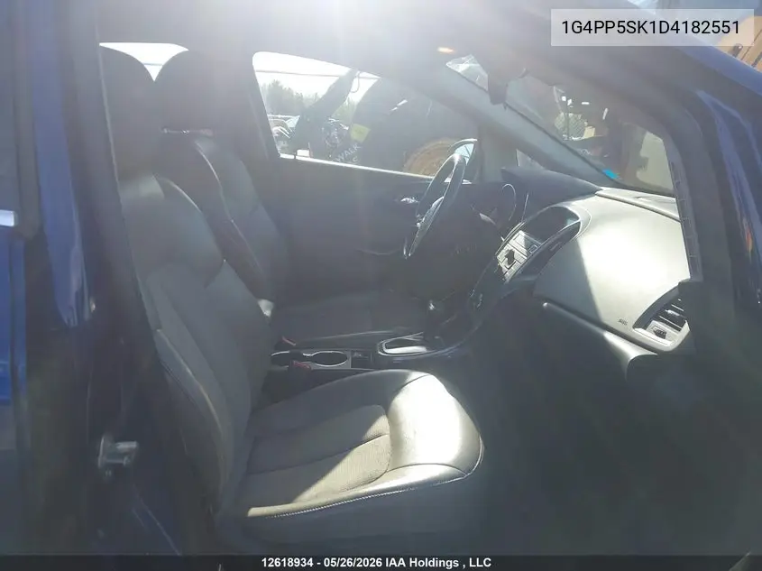 2013 Buick Verano VIN: 1G4PP5SK1D4182551 Lot: 12618934x