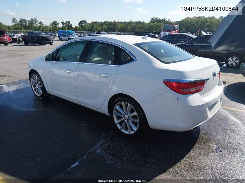 2013 Buick Verano VIN: 1G4PP5SK2D4100844 Lot: 45143307