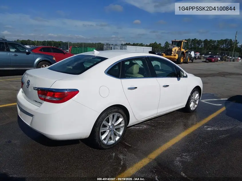 2013 Buick Verano VIN: 1G4PP5SK2D4100844 Lot: 45143307