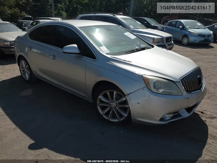 2013 Buick Verano Convenience Group VIN: 1G4PR5SK2D4241617 Lot: 45219476