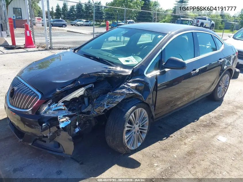 2013 Buick Verano VIN: 1G4PP5SK6D4191777 Lot: 45370793