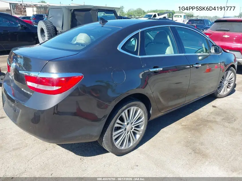 2013 Buick Verano VIN: 1G4PP5SK6D4191777 Lot: 45370793