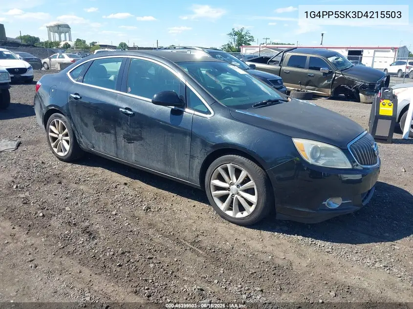 2013 Buick Verano VIN: 1G4PP5SK3D4215503 Lot: 45399503