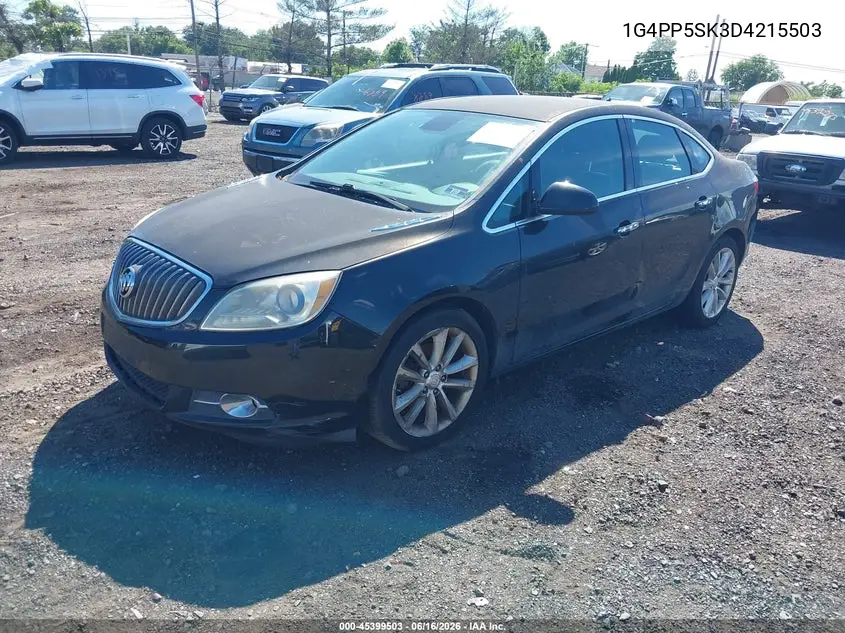 2013 Buick Verano VIN: 1G4PP5SK3D4215503 Lot: 45399503