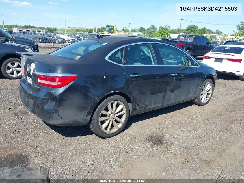 2013 Buick Verano VIN: 1G4PP5SK3D4215503 Lot: 45399503