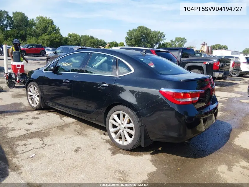 2013 Buick Verano Premium Group VIN: 1G4PT5SV9D4194727 Lot: 45420429