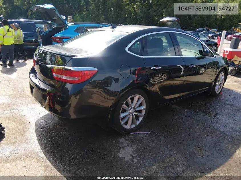 2013 Buick Verano Premium Group VIN: 1G4PT5SV9D4194727 Lot: 45420429