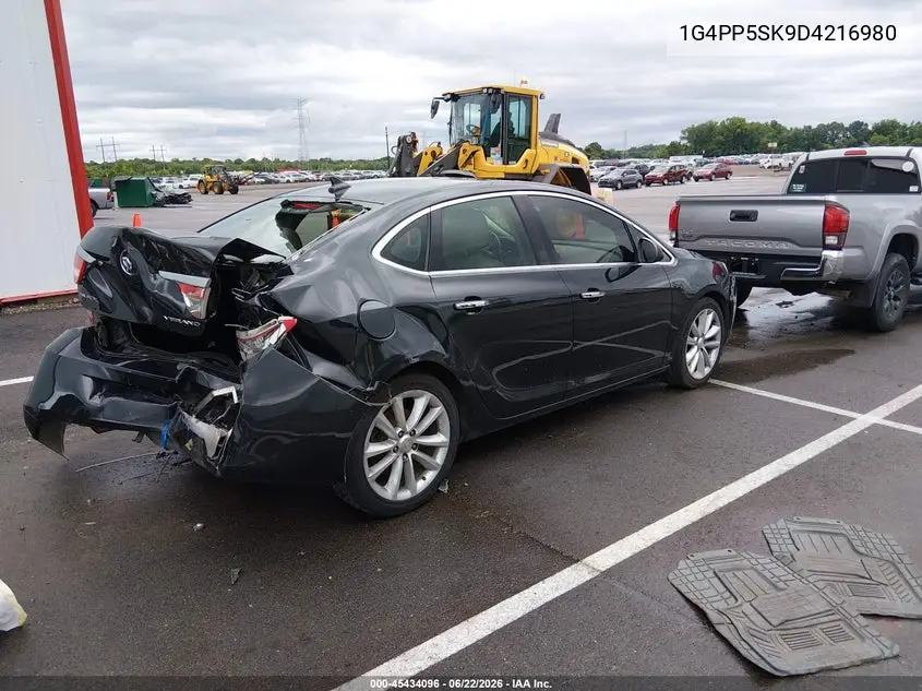 2013 Buick Verano VIN: 1G4PP5SK9D4216980 Lot: 45434096