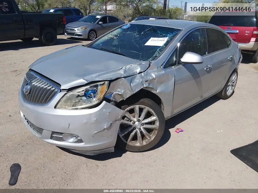 2013 Buick Verano VIN: 1G4PP5SK9D4144646 Lot: 45439560