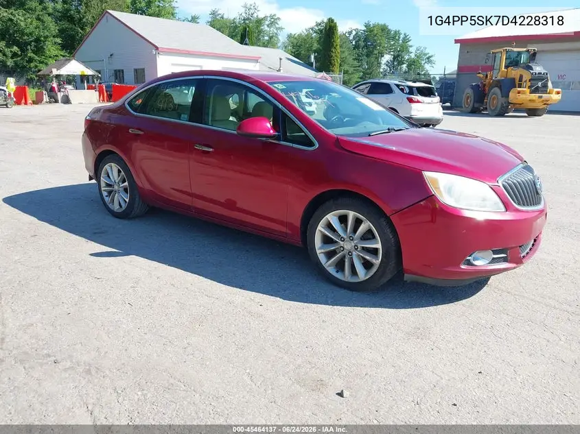 2013 Buick Verano VIN: 1G4PP5SK7D4228318 Lot: 45464137