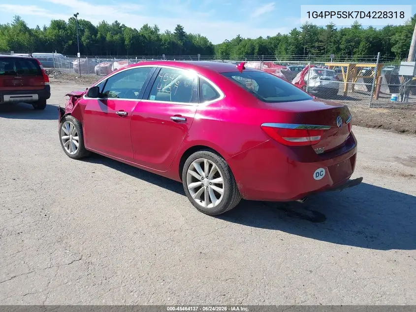 2013 Buick Verano VIN: 1G4PP5SK7D4228318 Lot: 45464137