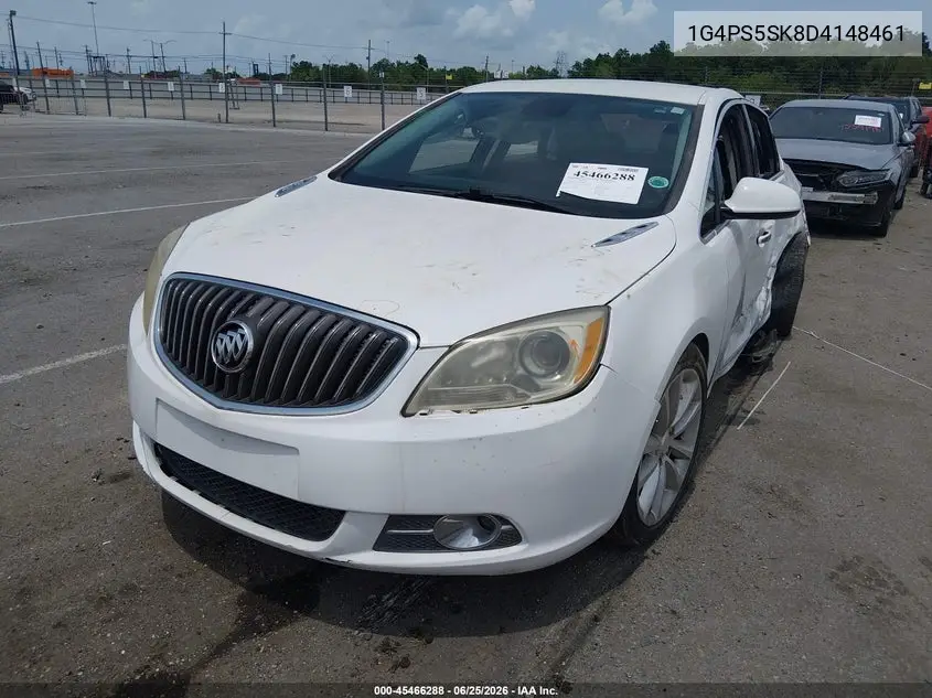 2013 Buick Verano Leather Group VIN: 1G4PS5SK8D4148461 Lot: 45466288