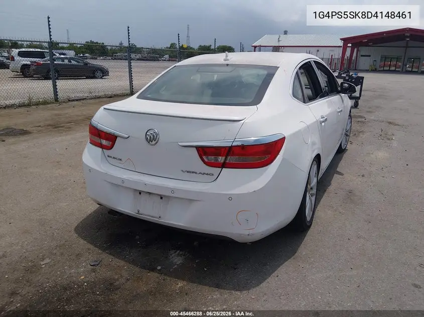 2013 Buick Verano Leather Group VIN: 1G4PS5SK8D4148461 Lot: 45466288