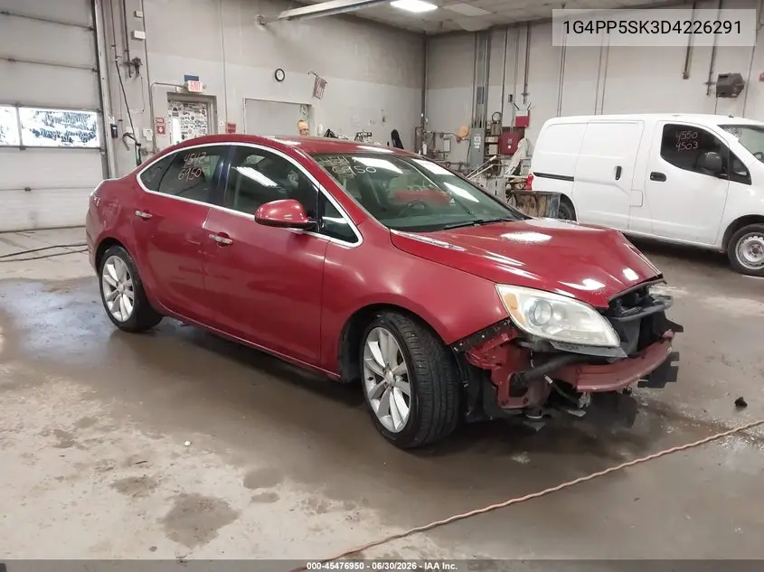 2013 Buick Verano VIN: 1G4PP5SK3D4226291 Lot: 45476950