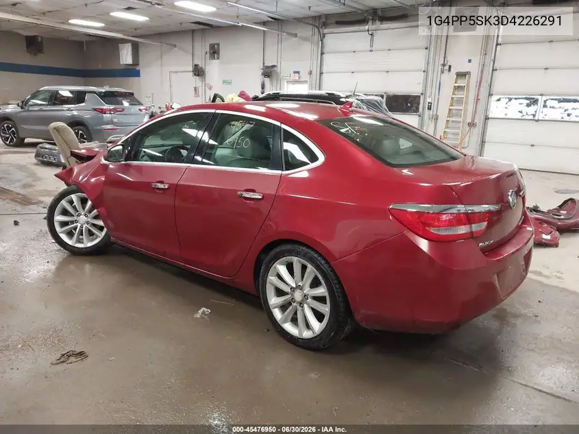 2013 Buick Verano VIN: 1G4PP5SK3D4226291 Lot: 45476950