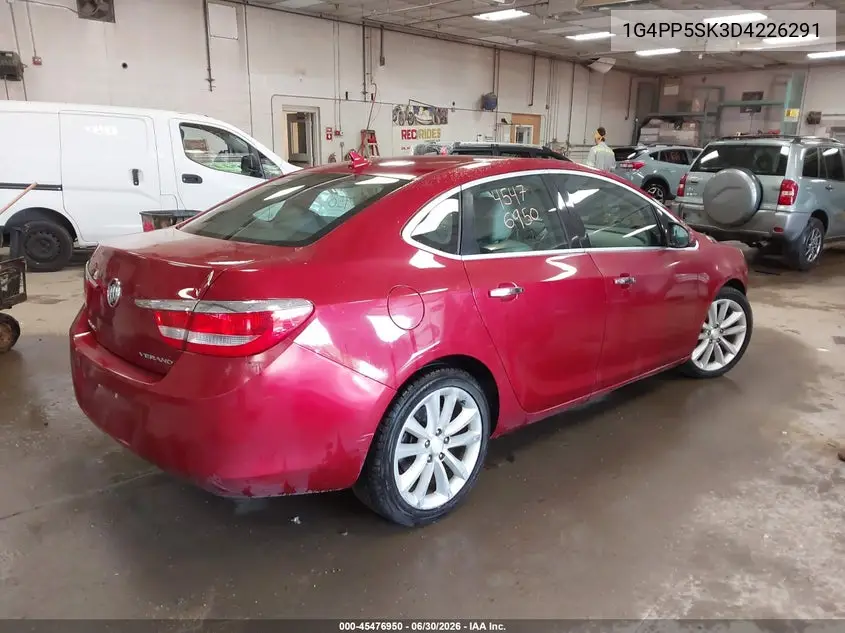 2013 Buick Verano VIN: 1G4PP5SK3D4226291 Lot: 45476950