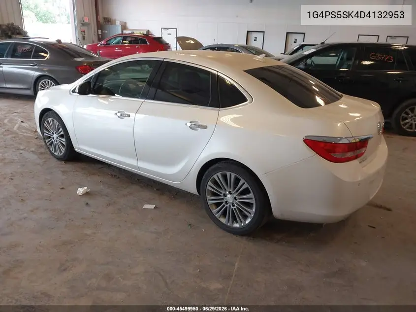 2013 Buick Verano Leather Group VIN: 1G4PS5SK4D4132953 Lot: 45499950