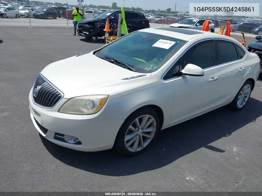 2013 Buick Verano Leather Group VIN: 1G4PS5SK5D4245861 Lot: 45526120
