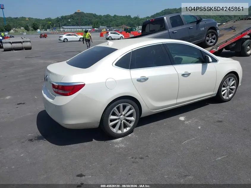 2013 Buick Verano Leather Group VIN: 1G4PS5SK5D4245861 Lot: 45526120
