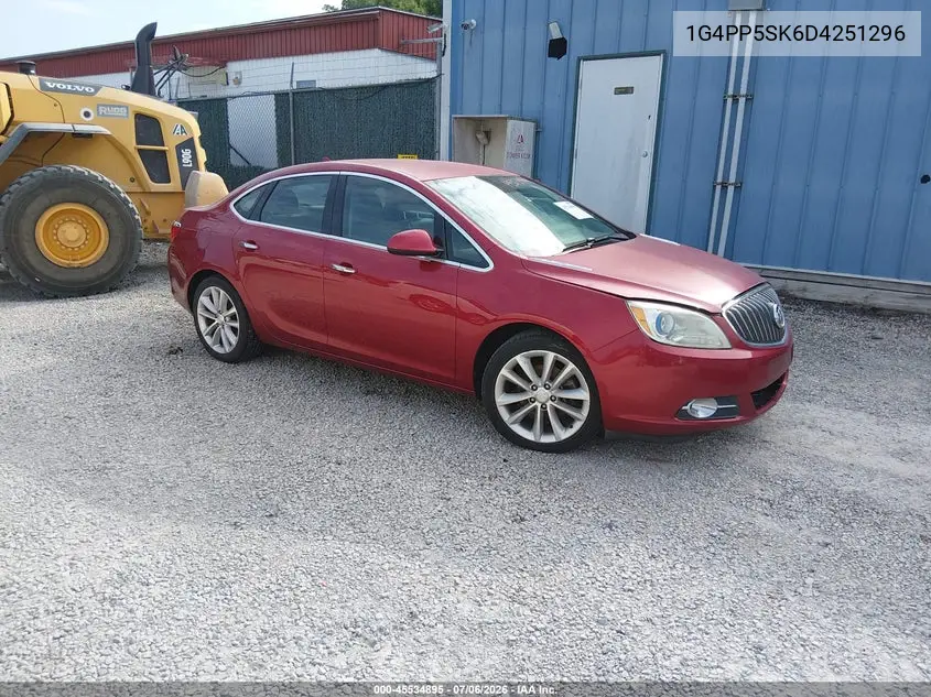 2013 Buick Verano VIN: 1G4PP5SK6D4251296 Lot: 45534895