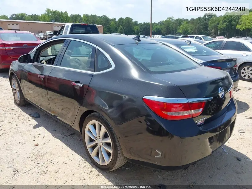 2013 Buick Verano Leather Group VIN: 1G4PS5SK6D4244248 Lot: 45544495