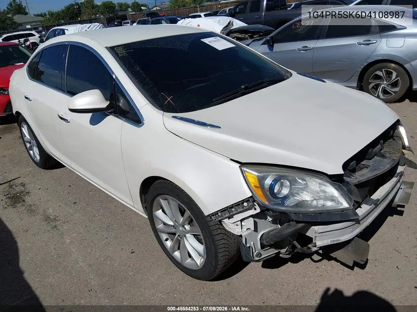 2013 Buick Verano Convenience Group VIN: 1G4PR5SK6D4108987 Lot: 45584253