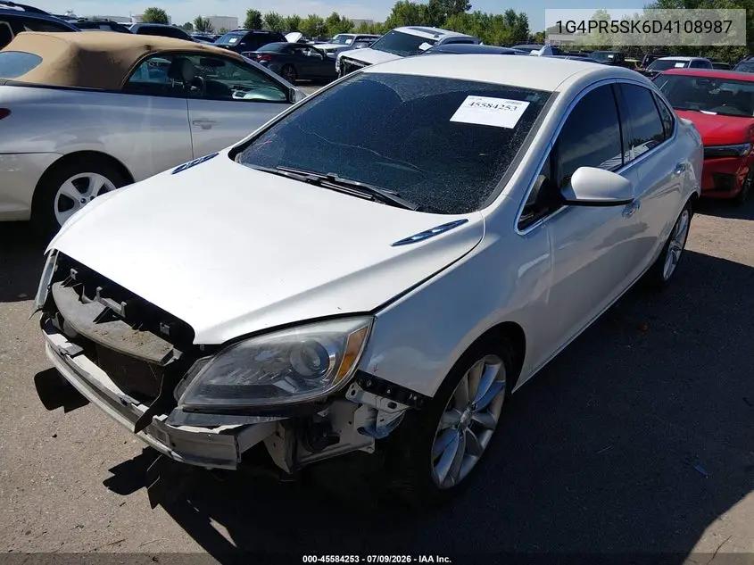 2013 Buick Verano Convenience Group VIN: 1G4PR5SK6D4108987 Lot: 45584253
