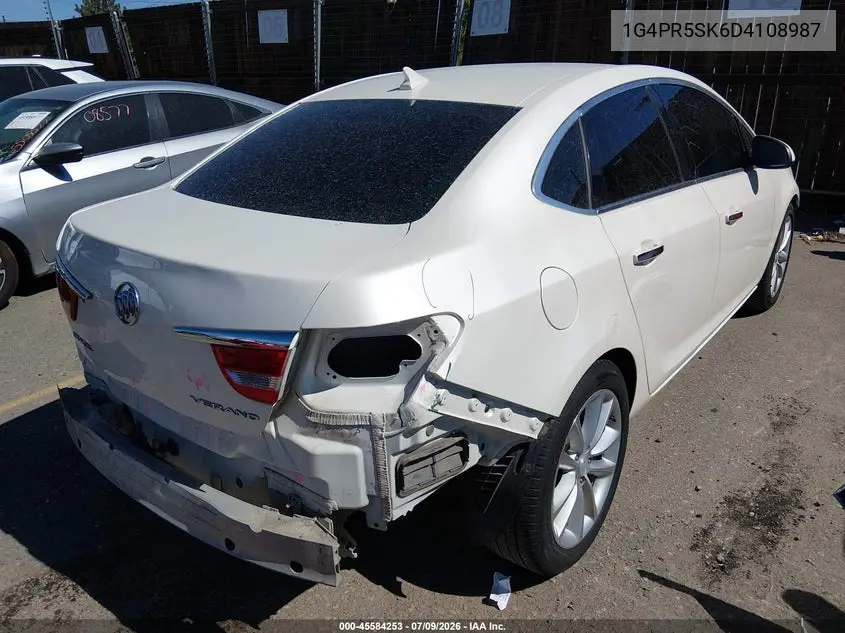 2013 Buick Verano Convenience Group VIN: 1G4PR5SK6D4108987 Lot: 45584253