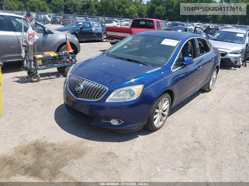 2013 Buick Verano VIN: 1G4PP5SK8D4117616 Lot: 45586540