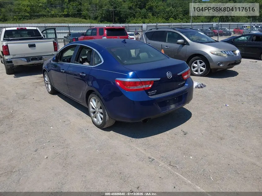 2013 Buick Verano VIN: 1G4PP5SK8D4117616 Lot: 45586540