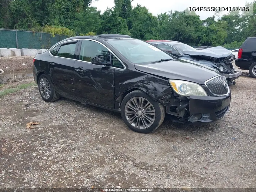 2013 Buick Verano Leather Group VIN: 1G4PS5SK1D4157485 Lot: 45592903