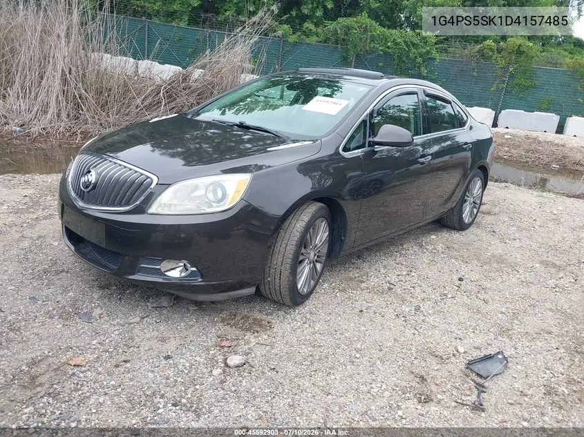 2013 Buick Verano Leather Group VIN: 1G4PS5SK1D4157485 Lot: 45592903