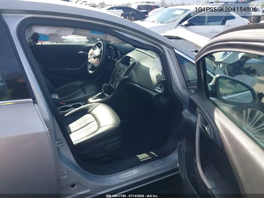 2013 Buick Verano Leather Group VIN: 1G4PS5SK2D4154806 Lot: 45617195