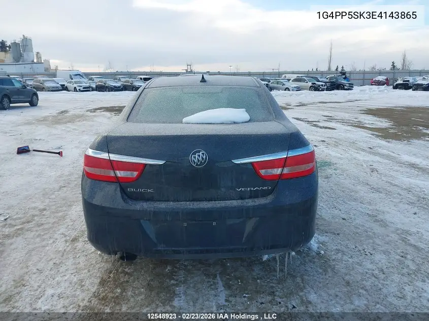 2014 Buick Verano VIN: 1G4PP5SK3E4143865 Lot: 12548923