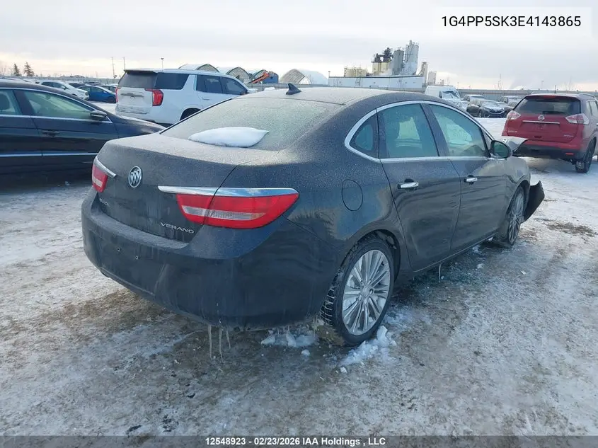 2014 Buick Verano VIN: 1G4PP5SK3E4143865 Lot: 12548923