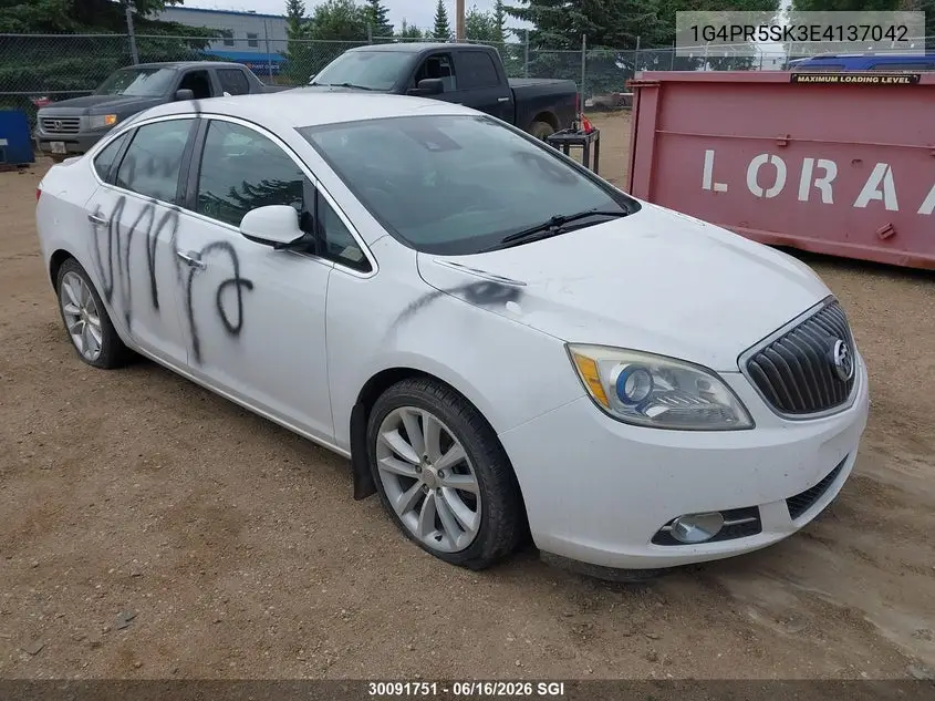 2014 Buick Verano Convenience VIN: 1G4PR5SK3E4137042 Lot: 30091751