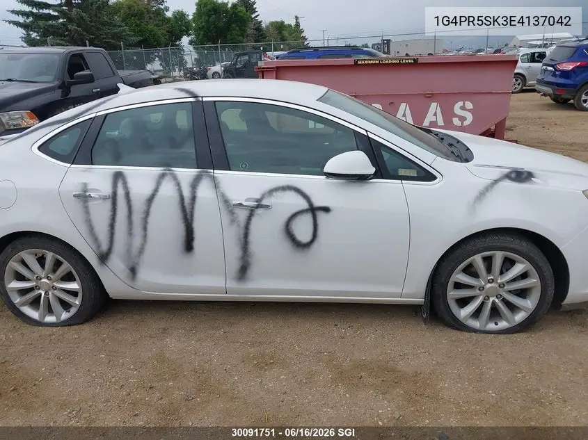 2014 Buick Verano Convenience VIN: 1G4PR5SK3E4137042 Lot: 30091751
