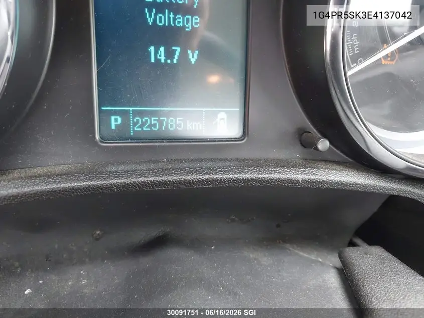2014 Buick Verano Convenience VIN: 1G4PR5SK3E4137042 Lot: 30091751