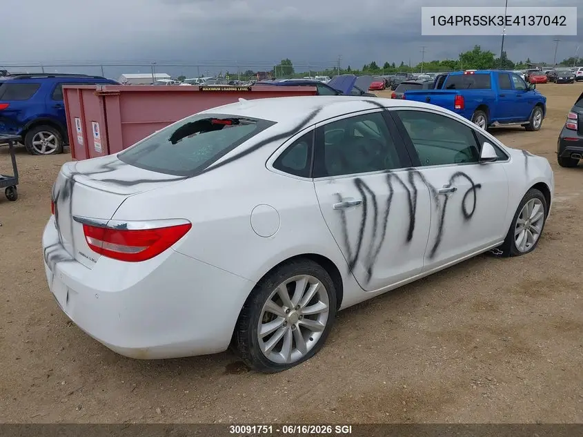2014 Buick Verano Convenience VIN: 1G4PR5SK3E4137042 Lot: 30091751