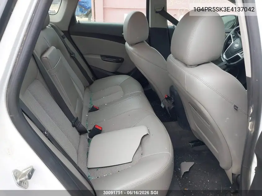 2014 Buick Verano Convenience VIN: 1G4PR5SK3E4137042 Lot: 30091751